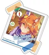 マチカネフクキタル "Acrylic Badge Uma Musume Pretty Derby Vol. 2 a"