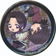 Kocho Shinobu & Giyu Tomioka metal badge "Gashapon KUJI Demon Slayer: Kimetsu no Yaiba Asoto 2" C Prize