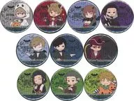 Conjunto de 10 tipos "World Trigger Mikado Four Seasons Run Project - Monthly Autumn Night - Banquete - Trading metal badge Halloween ver."