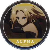 Alpha metal badge "DMM Scratch! I want to Scratch! I want to be a hidden power!"