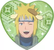 波風ミナト×ポムポムプリン 「NARUTO-ナルト-×サンリオキャラクターズ ハート型ホロバッジ(等身) 少年篇」