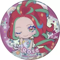 Rose "Theatre Version Aikatsu! Planet! / Aikatsu!! 10th STORY ~ STARWAY to the Future ~ SD metal badge" Theatre Goods