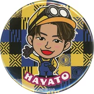 Komori Hayabusa (GENERATIONS) metal badge "Izakaya Eguzare x Minions fever" Recommended noodle gacha prize