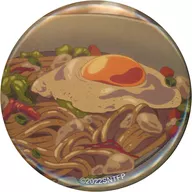 Stir-Fried Udon "Suzume no Tobiraki Limited Cafe in BOX Cafe & Space Trading metal badge in Capsule"