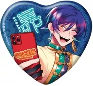 Subaru Kirakira Heart metal badge "Gatchi Love Sticky Beast ~ I wanted to be the girlfriend of an internet distributor ~"