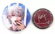 Kuzuha metal badge 2-Type Set "Virtual YouTuber Nijisanji Kuzuha Birthday 2022"