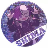 Shima (Urashimasakatasen / Kamofura SD) metal badge (Horo) "Happy Halloweeeen Urashima Sakata Ghost Ship ~ Are you serious! MAGIC! Magical Miracle! Kyururu Rurun * * It will become sweet ~ / / Ya メテオー! CHU Dawn! ~" metal badge KUJI Prize