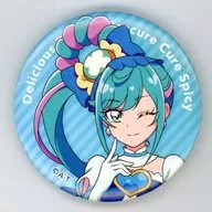 [A la Carte] Cure Spicy metal badge "Delicious Party Precure Print Cookie 2" included item Precure Pretty Store Limited