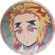 Purgatory Senjuro "Demon Slayer: Kimetsu no Yaiba Muen Kihon / Yukaku Hen Character Kacha Emaki Cafe in ufotable Cafe× Machi ★ Asobi CAFE End-No Maki 57 mm hot stamping KUJI Hiki metal badge A"