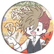 Sakon SHIMA "Gakuen BASARA metal badge 16. Café ver. Graph Art Design"