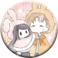 谷崎潤一郎＆谷崎ナオミ 「文豪ストレイドッグス レトロちっく 缶バッジ うさぎケープver.」