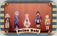 18. Set Animation Scene photograph Rectangle metal badge "DMM Scratch! Prima Doll" E-18 Prize