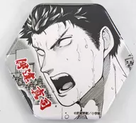 Shinji Date metal badge "Manga One KUJI Burning Cabadi Online KUJI" D-5 Prize