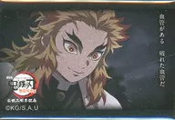 There's a blood vessel. It's a ruptured blood vessel. "The second anniversary of the release of the Demon Slayer: Kimetsu no Yaiba Infinite Train" Kyojuro Rengoku "119 no Kotoba" Random Square metal badge C "