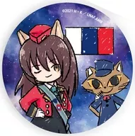 エレオノール・ジョヴァンナ・ガション 「連盟空軍航空魔法音楽隊ルミナスウィッチーズ 缶バッジ 02.グラフアートデザイン」