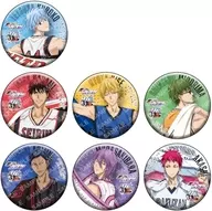 Full color set of 7 types "Kuroko's BASKETBALL metal badge Collection"