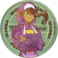 プルーヴィ Retro metal badge "DMM Scratch! Nekketsu Koha Kunio-kun Gaiden River City Girls" E-6 Prize