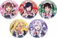 Conjunto de 5 tipos (normal) Pode crachá "DMM Scratch! Akiba Hades War Buhi! Grande Dia de Ação de Graças" Prêmio D