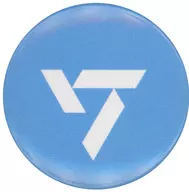 SEVENTEEN集团logo印花别针钮扣(徽章)"D'FESTA TOKYO II>THE GACHA赠品