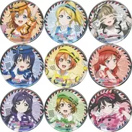 Conjunto de 9 tipos "Love Live! Series Squires Series Thanksgiving 2022 Memorial Trading metal badge μ's"