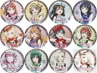 Conjunto de 12 tipos "Love Live! Series Squires Series Thanksgiving 2022 Memorial Trading metal badge Nijigasaki Gakuen School Idol japonés Club"