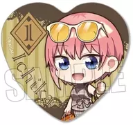 Ichihana Nakano shopping date ver. Heart metal badge "Eiga The Quintessential Quintuplets"