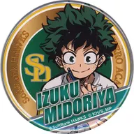 Kikuhisa Midoritani "Fukuoka Soft Bank Hawks x MY HERO ACADEMIA Trading metal badge"