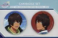 Cecil Aijima metal badge 2-Piece Set "KUJI Mate Theater Version Utano Prince Sama ♪ Maji Love Starrish Tours idol Song & Cross Unit idol Song Ver." D-7 Prize