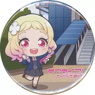 Onizuka Natsumi Harajuku Stamp metal badge "Love Live! Superstar! ×HARAJUKU"