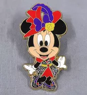 Minnie Mouse Pin Badge "Disney Halloween 2015" Tokyo DisneySea limited Ab's Bazaar game prize