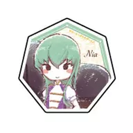 NIA "La Corda D'Oro 3 & La Corda D'Oro 4 Character Acrylic Badge 04. Marching costume ver. Graph Art Illustration"