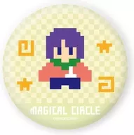 "Mahojin Guru Guru metal badge 01. Official Illustration"