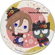 Settsu-Mari x Bad Badtz-maru "A3! (A3) x Sanrio Character Connectors metal badge A & W"