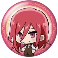 Sengiri Hyoma "Blue Rock Anime Broadcast Memorial Fair in Hands Trading Chibi Character metal badge"