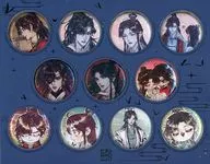 Assorted Tin metal badge 3rd 11-piece set "Tenkan Shifuku"