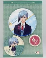 Haruna Ryusei Neo Romance metal badge Collection (3-piece set) "La Corda D'Oro Starlight Orchestra 1st Festival"