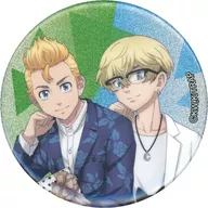 Hanagaki Budo & MATSUNO Chifuyu "Tokyo リベンジャーズ Trading Sparkling Can Badge Wrapping"