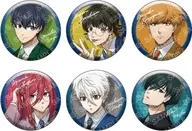 Full Color 6-Type Set "Blue Rock metal badge Collection"