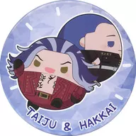 Shiba Daiju & Shiba Hakkai metal badge "Tokyo Revengers Fuwakororin Lucky Get metal badge"