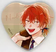 湊晃 ハート缶バッジ 「くじ引き堂 みなと商事コインランドリー オンラインくじ」 C-1賞