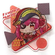 Hosho Marine (Mini Character) "Virtual YouTuber Hololive ×JOYPOLIS DREAMY PARTY Trading Decaacrylic Badge"