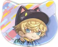 Matsuno Chiyu Neko-type metal badge "Tokyo Revengers in Namja town" mini game Aim for martial arts and Hakkai! Strike! B Prize