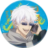 "Marui Anime Tourism 2023 Jujutsu Kaisen POP UP SHOP in Tokyo Glitter metal badge Collection" by Satoru Gojo (Isshin / Up)