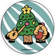 La & Co "metal badge ラッコズ 01. Christmas ver. Illustration"