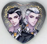 黑白无常(谢必安&范无罪)"Identity V第五人格常设咖啡馆(Academy Cafe)VALENTINE&WHITE DAY Jewelry Party in SWEETS PARADISE第3弹集换式爱心徽章>