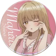 Shiina Mahiru (pajamas) metal badge "DMM Scratch! X ハピチャンクジ The angel next to you made me a bad person without realizing it" E-2 Prize
