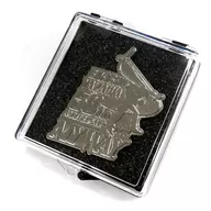 Eikichi Yazawa PREMIUM Pin Badge (Silver) "EIKICHI YAZAKI 50th ANNIVERSARY TOUR 『 MY WAY 』" SS seat ticket privilege