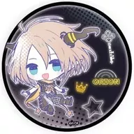 Orion "AMNESIA - Amne Shea - metal badge 03. Neon ver. Graph Art Illustration"