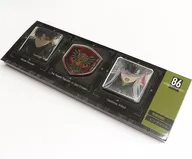 [A la Carte] Leena & Singh & Commonwealth Banner Pins 3-Piece Set "Light Novel 86 Attisix - Hory Blue Brett - Ep. 12 Nendoroid ヴラディレーナ Millise Special Edition SP Set with Bloody Regina Ver." Bono incluido
