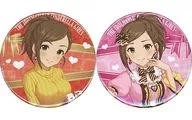 Rena Hyodo [Bitter & Sweet] metal badge Set (2-piece set) "Kotobukiya KUJI idol Master Cinderella Girls' stage02" D-3